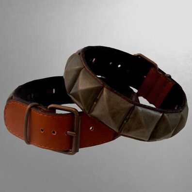 CA4-cuero-ottone antico