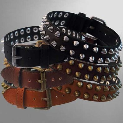 Der Trend aus Italien - Stiefelband mit Nieten