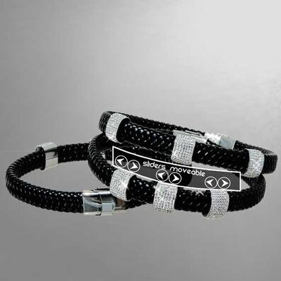 Tuning für Schuhe - das glitzernde Accessoire funkelt in allen Regenbogenfarben.