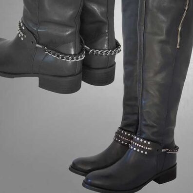 Pimp your boots mit Stiefelbändern: Design aus Italien. Schmuck für jeden Schuh