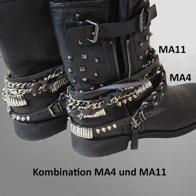 Pimp your boots mit Stiefelbändern: Design aus Italien. Schmuck für jeden Schuh