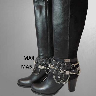 Pimp your boots mit Stiefelbändern: Design aus Italien. Schmuck für jeden Schuh