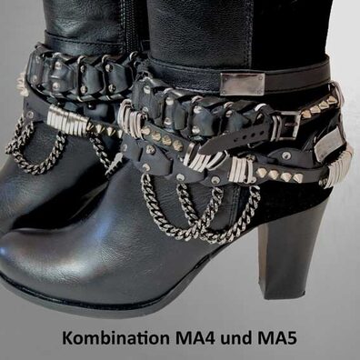 Pimp your boots mit Stiefelbändern: Design aus Italien. Schmuck für jeden Schuh