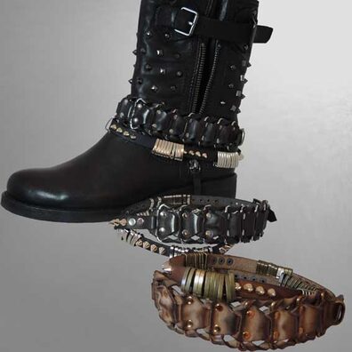 Pimp your boots mit Stiefelbändern: Design aus Italien. Schmuck für jeden Schuh